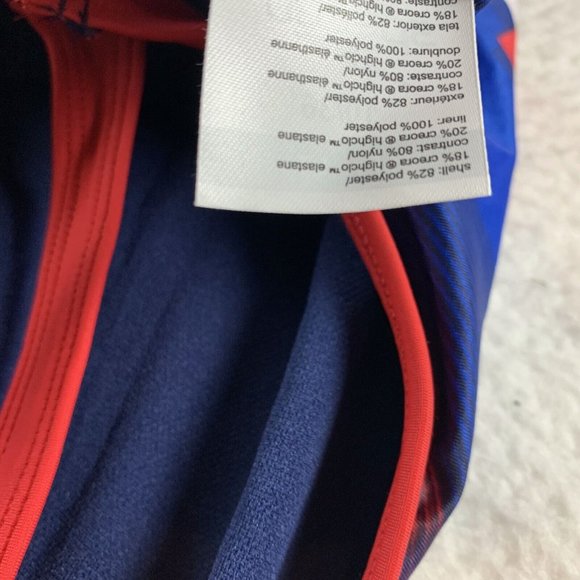 Speedo Swimsuit Women's 10/36 Multi Star Print One‎ Piece ProLT Super Pro 8074 - Picture 5 of 6